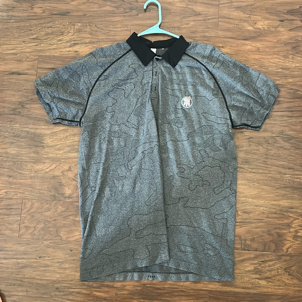 Barstool UNRL Black Camo Golf Polo
